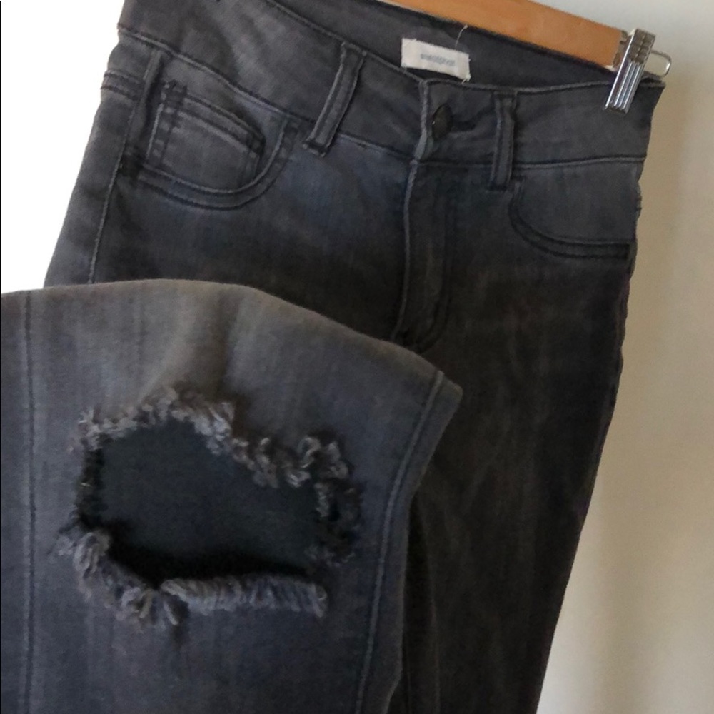 Black grayish ankle Jean legging!